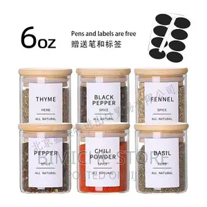 6 Pieces Spice Container