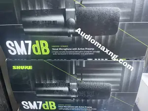 Shure Sm7db Dynamic Vocal Microphone With Built-in Preamp