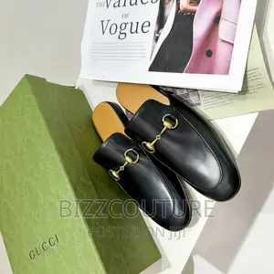 Original GUCCI Half Shoes Available in Store