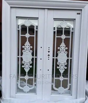 5ft White Copper Doors