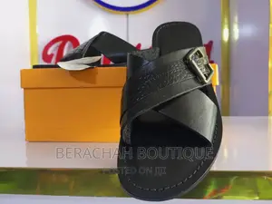 Men Italian Palm Slippers