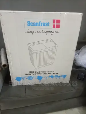 Standard Twin Tub Scanfrost 6kg-Washing Machine(SFWMTT6RH)