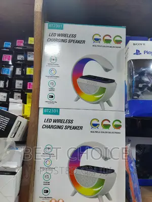 BT-2301 Led Wireless Charging Speaker