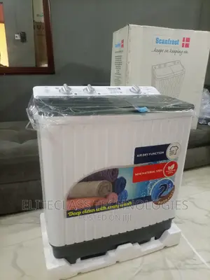 New Scanfrost Twin Tub 6kg Washing Machine(SFWMTT6RH)