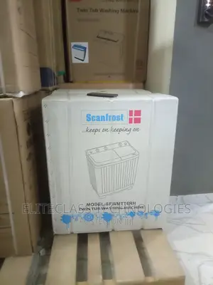 Spin Dry Scanfrost Twin Tub 6kg Washing Machine-Sfwmtt6rh