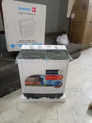 Dry Spin Scanfrost Twin Tub 6kg Washing Machine(SFWMTT6RH)