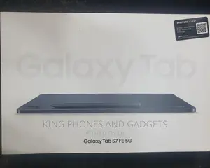 New Samsung Galaxy Tab S7 FE 64 GB Black