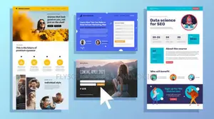 Website Design, Landing Sales Page, Personal and Portfolio
