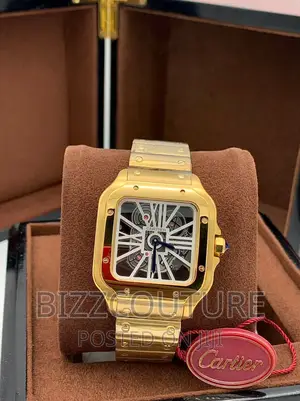 Original Cartier Mechanical Gold Chain Available in Store