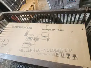 100w 18v Sunshine Solar Mono 100w 18v