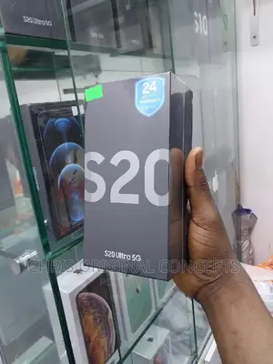 New Samsung Galaxy S20 Ultra 5G 256 GB Black