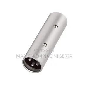 3-pin XLR Male To Male Adapter Connector