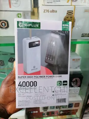 SHPLUS 40000mah Power Box With Led Light