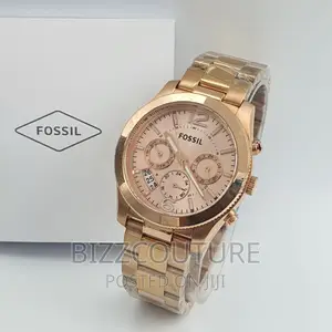 Original FOSSIL Gold Watch for Ladies Available in Store