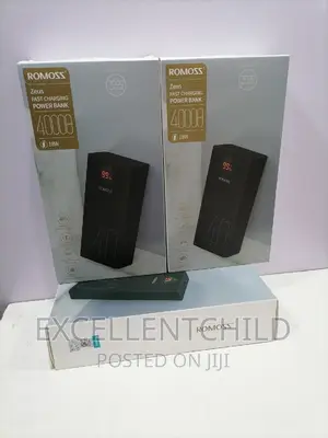 Romoss Zeus Fast Charging Power Bank 40000mah 18W