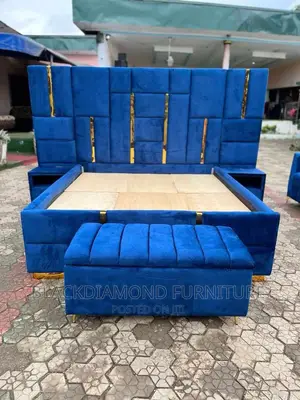 Padded Bedframe by Blackdiamondfurniture Interior