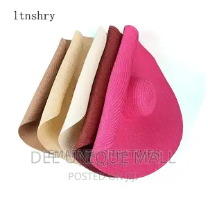 New Oversized Beach Hats 25CM Wide Brim Holiday Cap