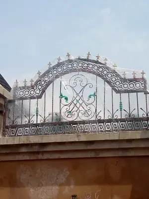 Wrought Iron Fence Rail