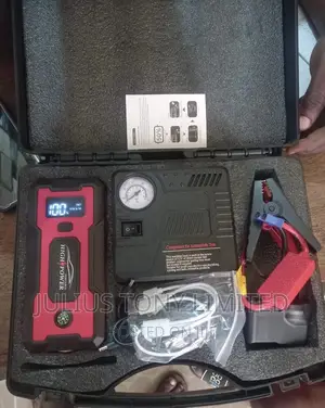 Car Jump Starter Powerbank With Air Compressor 119800mah