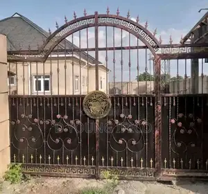 Wrought Iron Transparent Gate