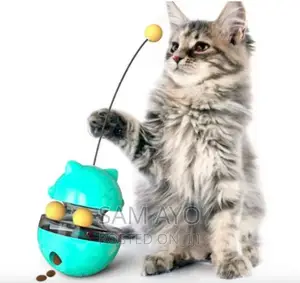 Cat Toy Food Tumbler - Pet Food Dispenser