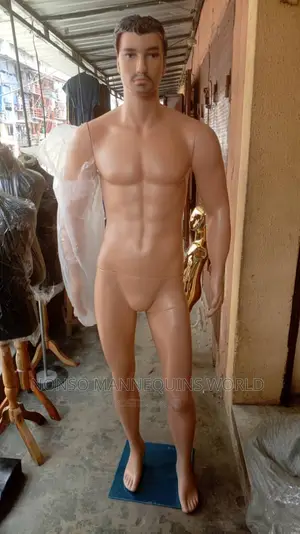 Full Plastic Huge Man With Handsome Face