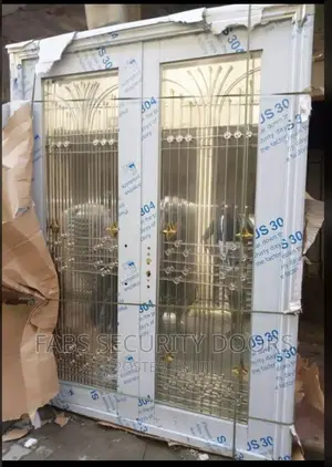 5ft Glass Door(Stainless Silver)