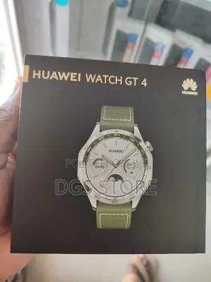 Huawei Watch GT 4 46mm Green Woven Strap