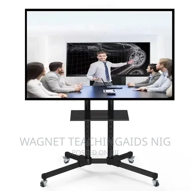 75inches Interactive Flat Panel on Movable Stand