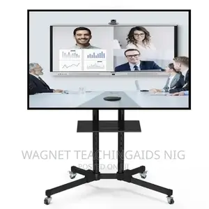 86inches Interactive Touch Screen on Movable Stand