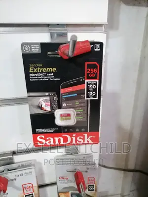 Sandisk Extreme 256gb Micro SDXC Card 190/130 MB/S