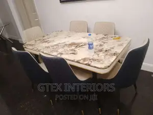 Marble Dinning Table Set