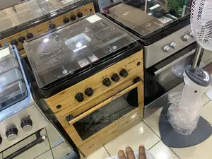 60x60 Maxi Gas Cooker, One Electric 3bunner