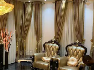 High Quality Curtain -Gold Per Yard 3900