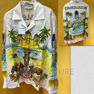 Original Casablanca Silk Shirts Available in Store