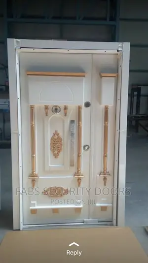 White Door High Security With Locks