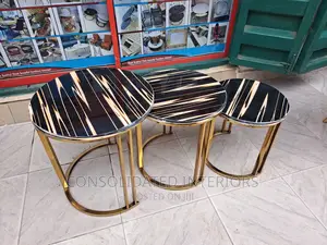 Marble Coffee Side Stools
