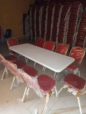 Rectangular Plastic Table(6 Feet)