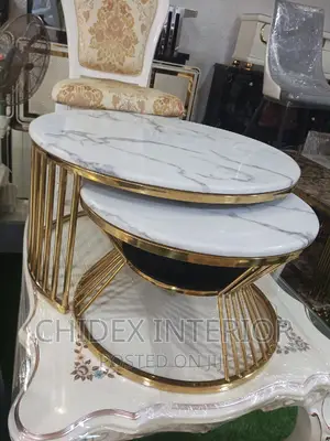 Imported Marble 2 in 1 Center Table