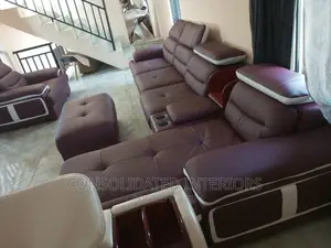 Unique Leather Sofa Set
