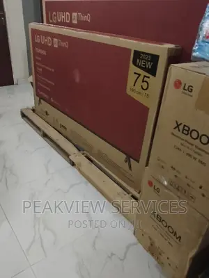 Brand New (75UK6400) LG 75 Inches UHD Smart Tv, Netflix Wifi