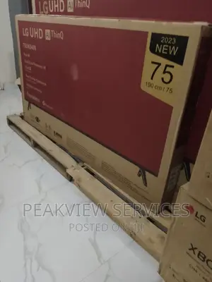 Brand Spanking New LG 75 UHD Smart Tv