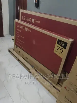 Spanking Brand New 75 Inches LG UHD Smart Tv+Bluetooth, Wifi