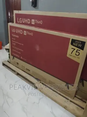 The New in 75' Uhd Smart Tv With Bluetooth Netflix Wifi