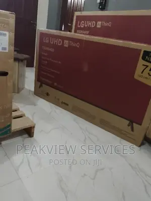 Top Selling LG 75 Inches UHD Smart Tv Netflix Youtube Wifi