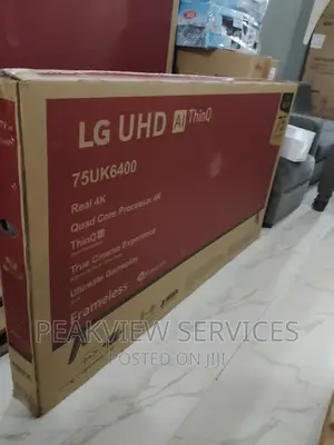 Affordable Lg 75 Inches UHD Smart Tv (75uk6400)