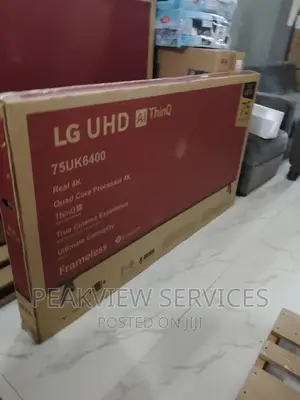 Affordable 75' (75uk6400) LG UHD Smart Tv With Bluetooth