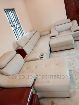 Executive Leather Sofa Set (By 7)