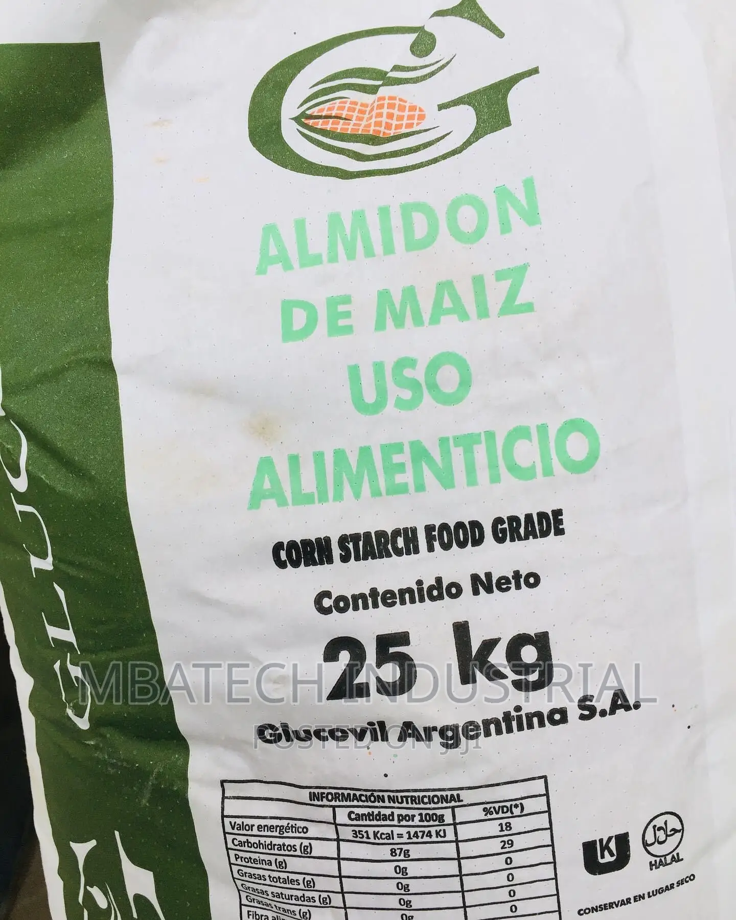 Cornstarch (Maize Starch)