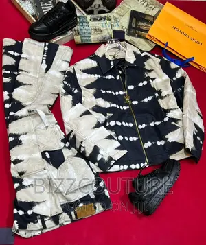 Original LOUIS VUITTON Jeans SET Up Down Available Instore